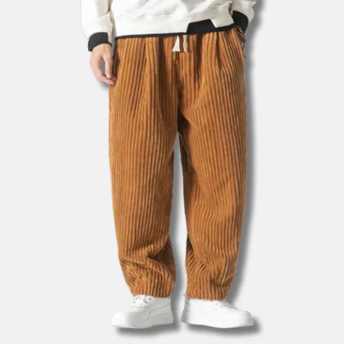 Nemu - Pantalon en velours côtelé