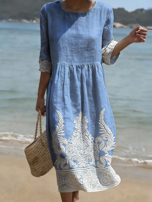 Alizée – Robe décontractée à imprimé floral