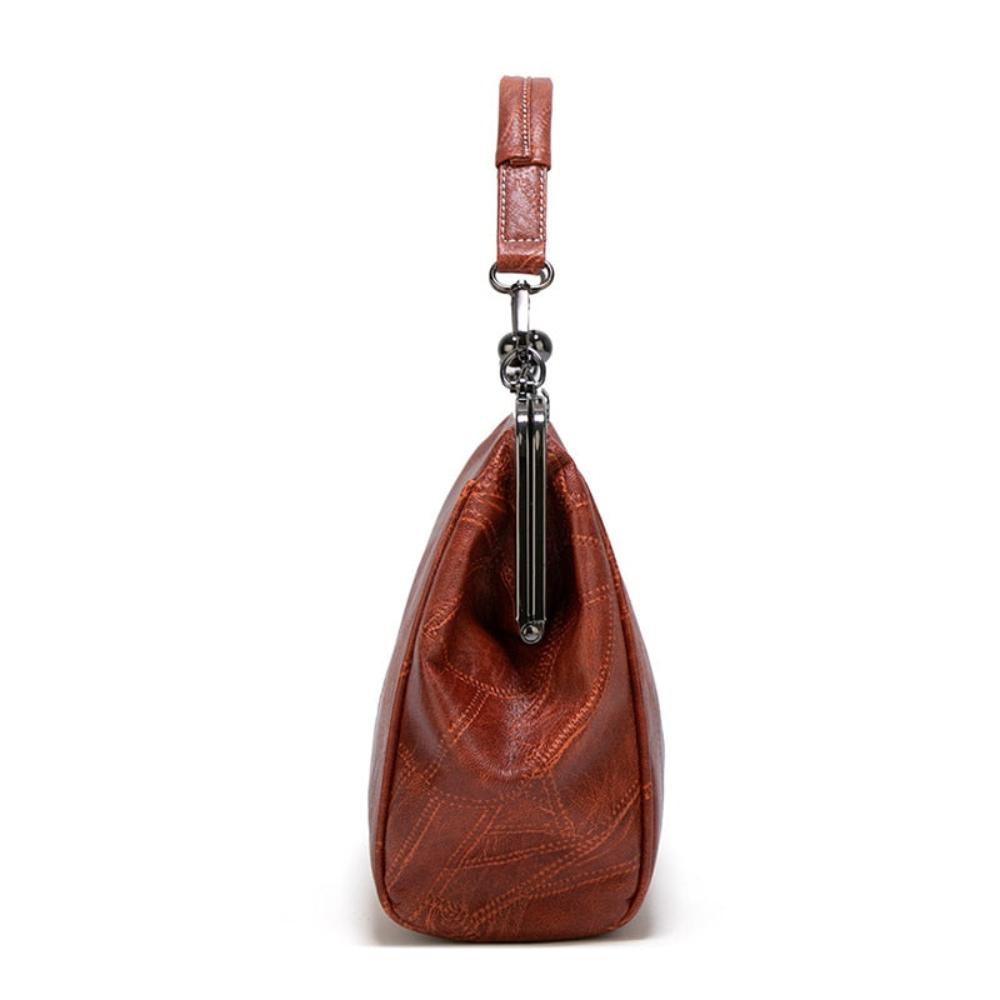 Mila | Sac vintage intemporel avec élégant fermoir à rabat