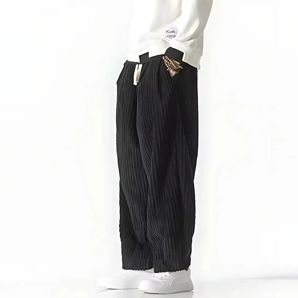 Nemu - Pantalon en velours côtelé