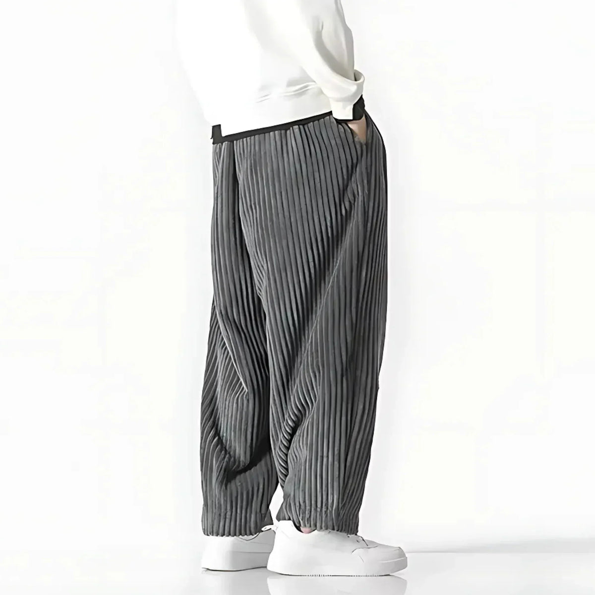 Nemu - Pantalon en velours côtelé