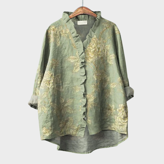 Rosalinde™ | Blouse d'été élégante en lin