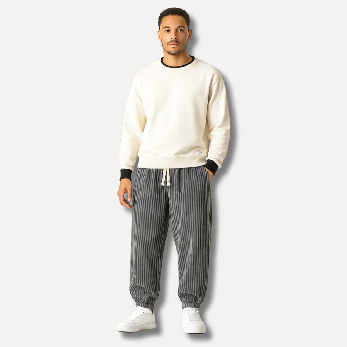 Nemu - Pantalon en velours côtelé