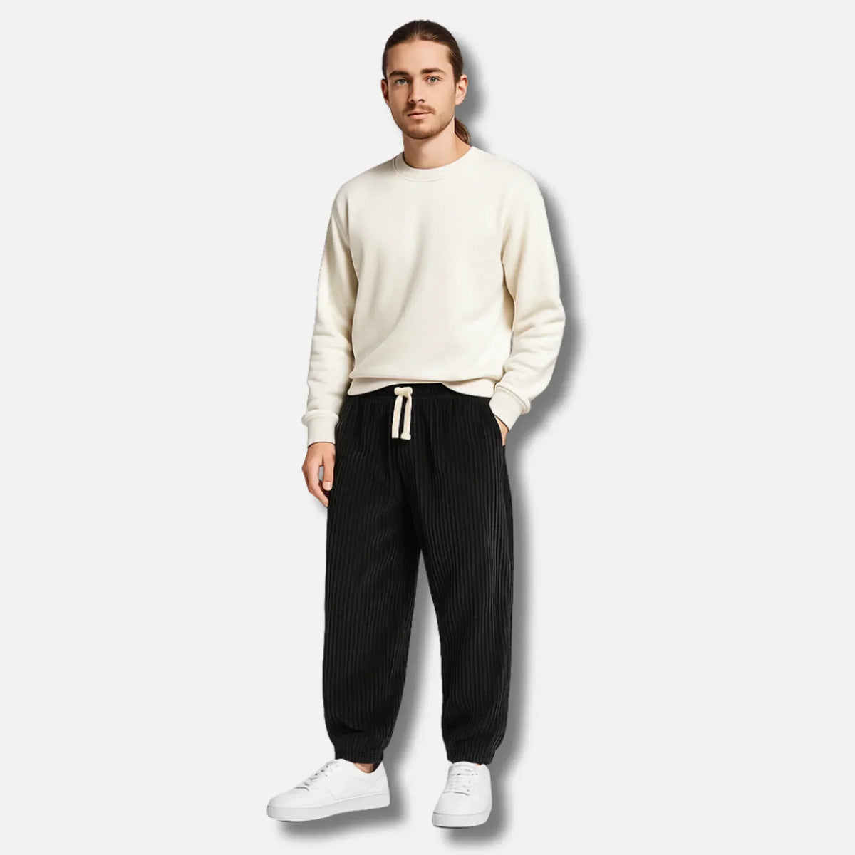 Nemu - Pantalon en velours côtelé