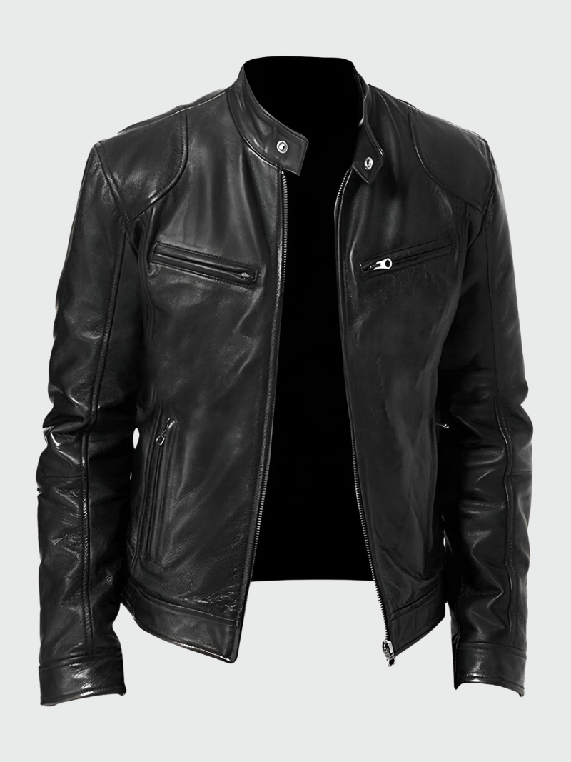 Marc™ | Veste en Cuir au Caractère Unique