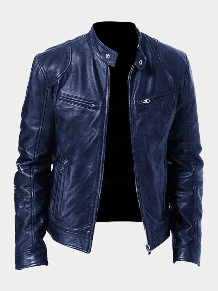 Marc™ | Veste en Cuir au Caractère Unique