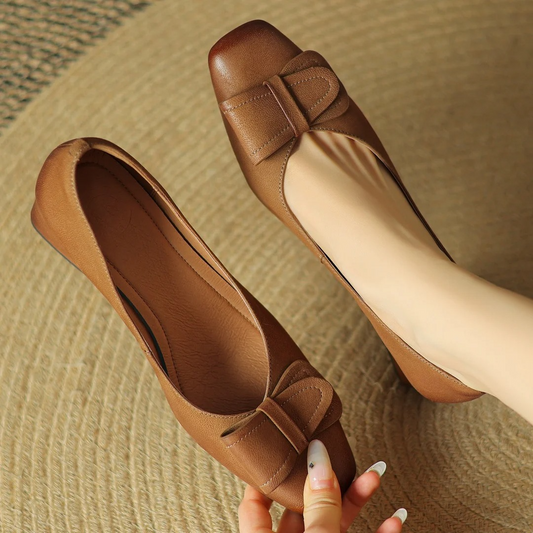 Roselle – Talons en cuir
