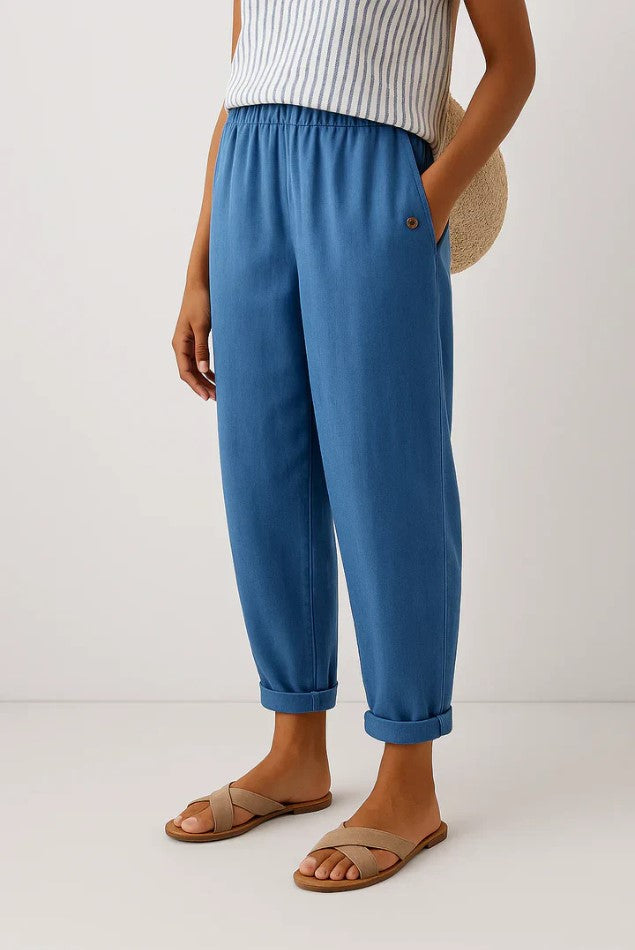 Romina | Pantalons en Lin Éternel