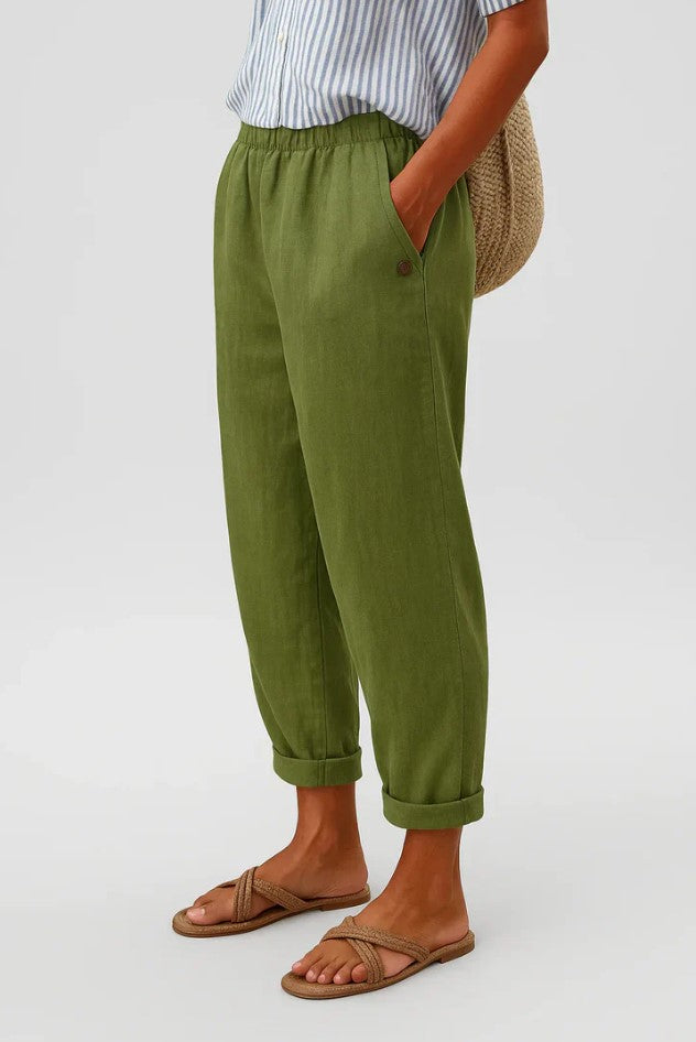 Romina | Pantalons en Lin Éternel