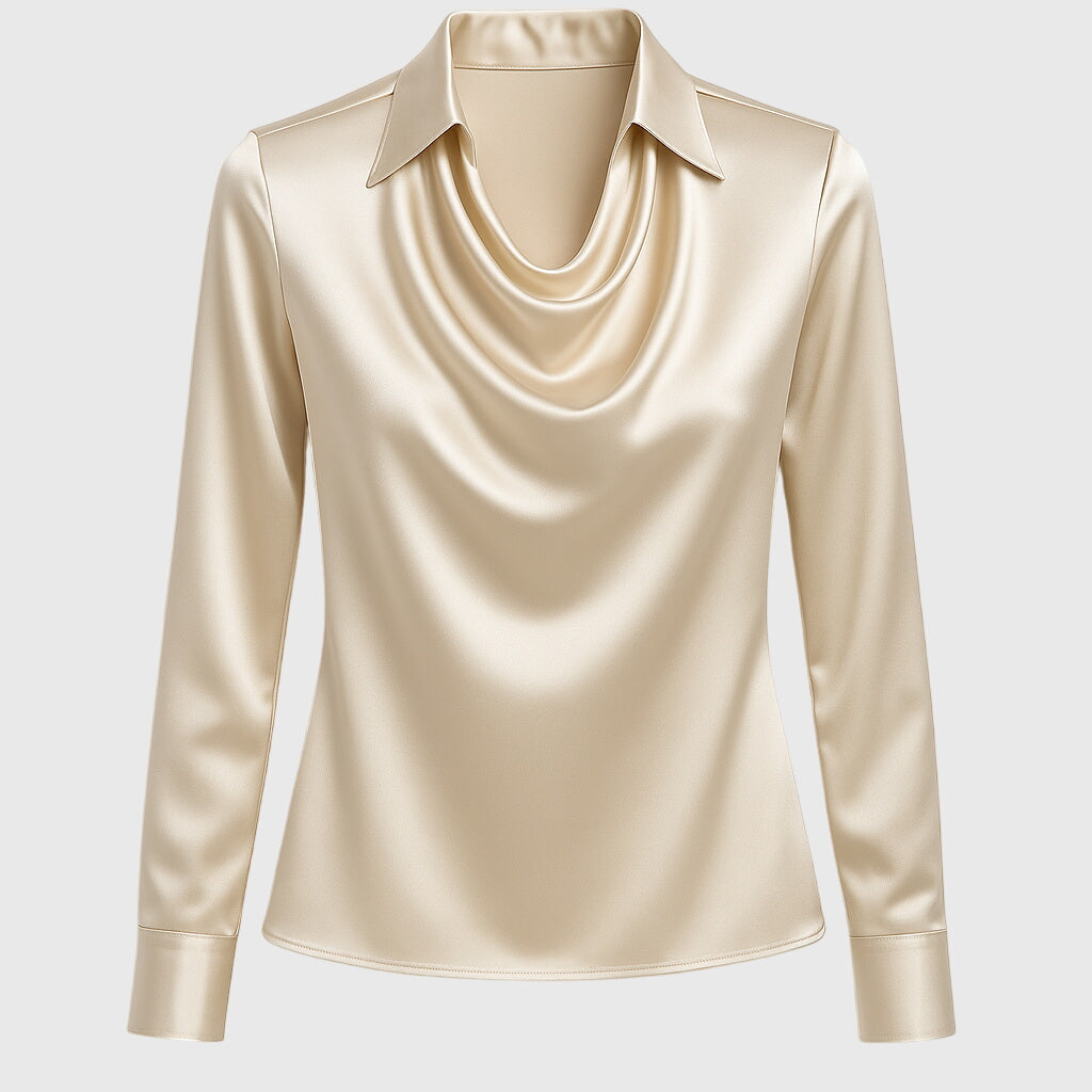 Zoe | Élégante Blouse en Satin