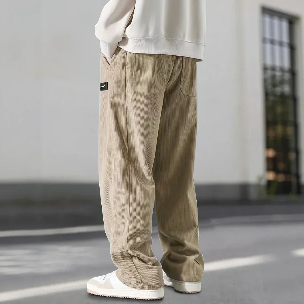 Andres | Pantalons de sport en velours côtelé
