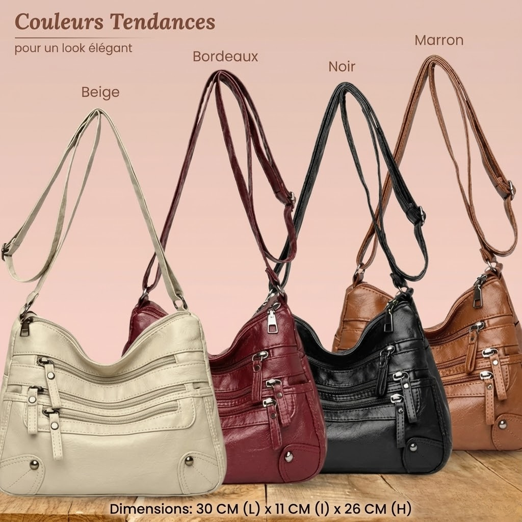 Evelyn™ | Sac Compagnon Élégant