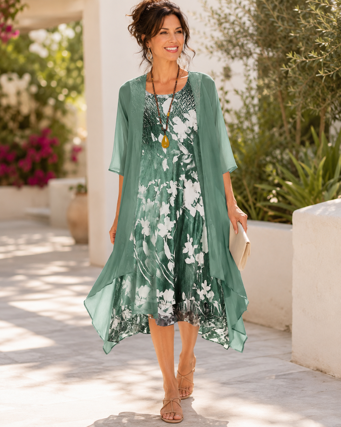 Olivia | Robe à Deux Couches Légère pour Femmes