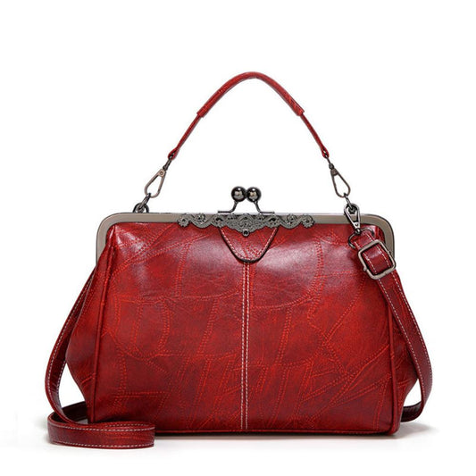 Mila | Sac vintage intemporel avec élégant fermoir à rabat