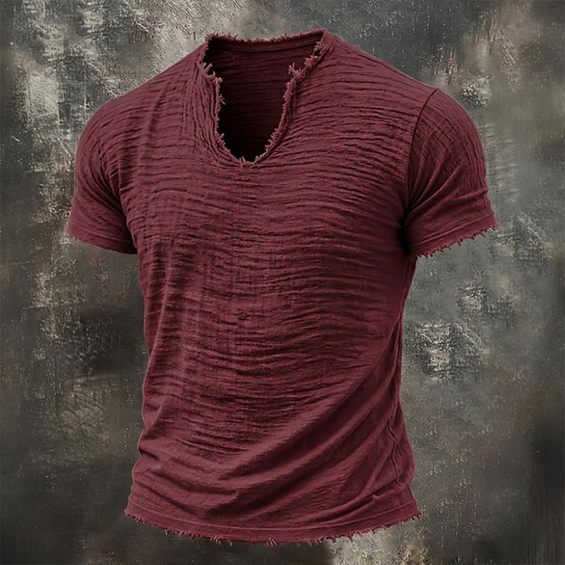Ettore T-shirt - Bordeaux